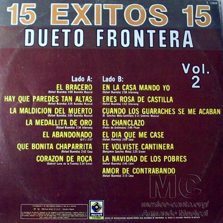 Tras - Dueto Frontera