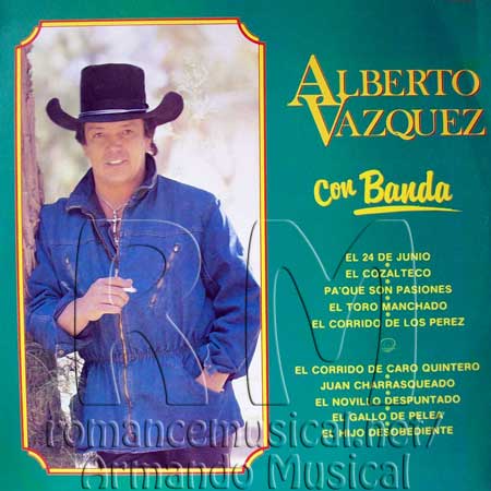 Portada - Albero Vázquez con banda