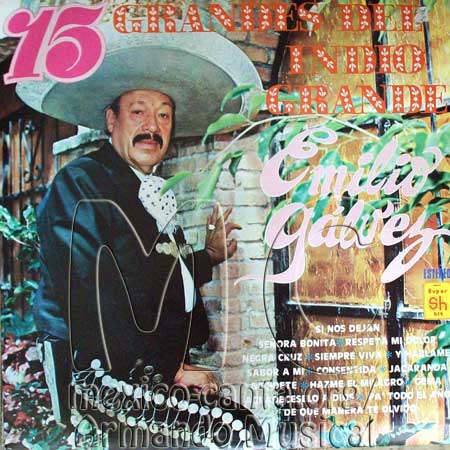 Emilio Gálvez - Portada