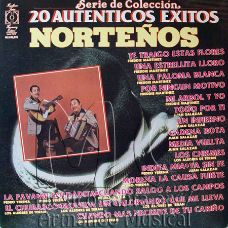 Éxitos Norteños - Portada