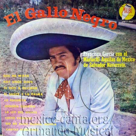 Francisco García, El Gallo Negro - Portada