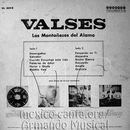 Montañeses del Álamo - Trasera