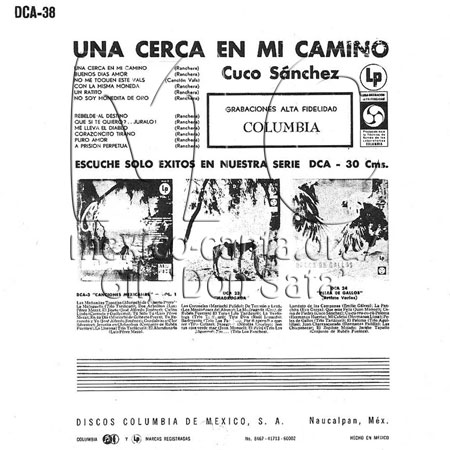 tras - Cuco Sánchez