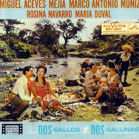 Frente - Dos gallos y dos gallinas