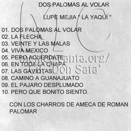 Tras - Dos palomas al volar