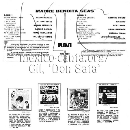 Tras - Madre, bendita seas