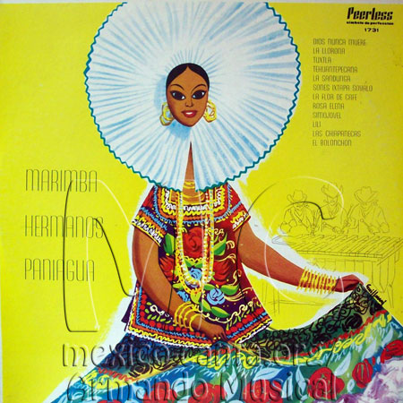 Marimba Hermanos Paniagua - Portada