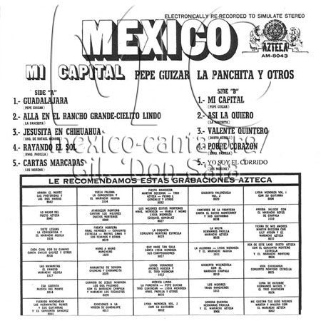 Tras - México, mi capital