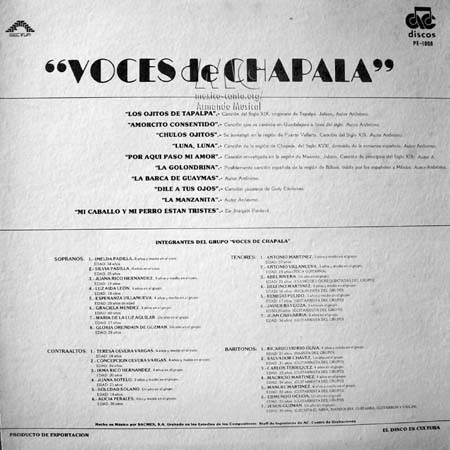 Tras - Voces de Chapala