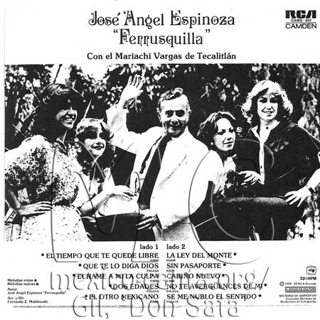 Tras - José Ángel Espinosa, Ferrusquilla