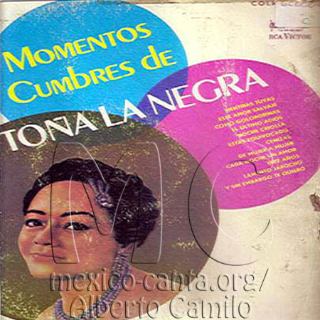 portada - Toña, La Negra