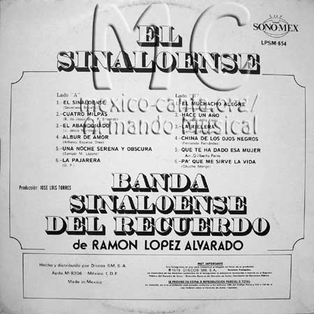 Banda sinaloense del Recuerdo