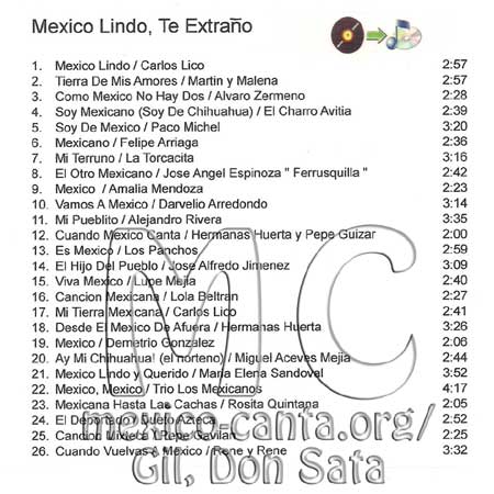 tras - México... ¡cómo te extraño!