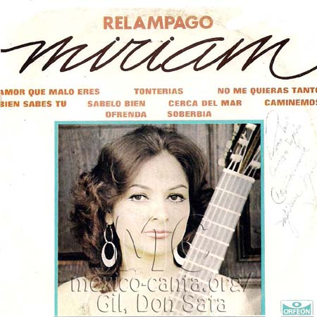 Miriam Núñez - Portada