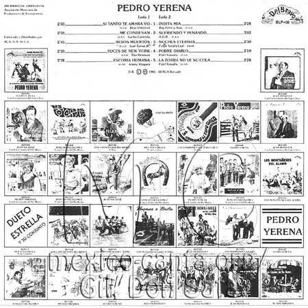 Trasera - Pedro Yerena