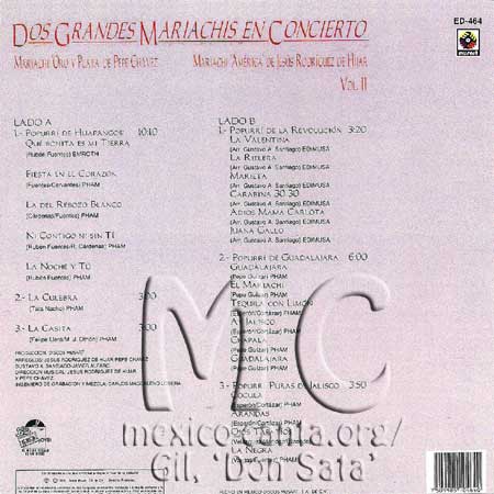 Mariachis en Concierto