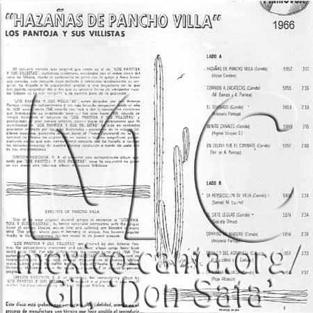 Los Pantoja y sus Villistas