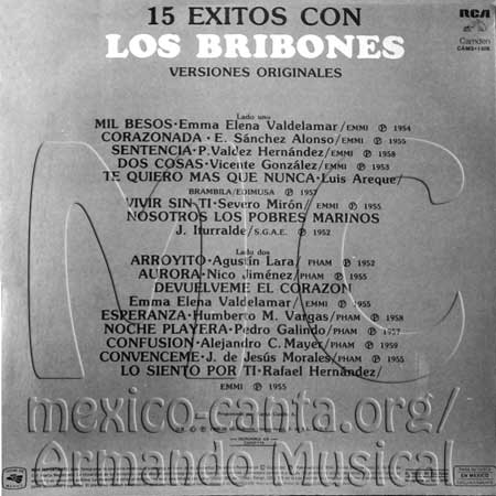 Portada - 15 Éxitos (VO)