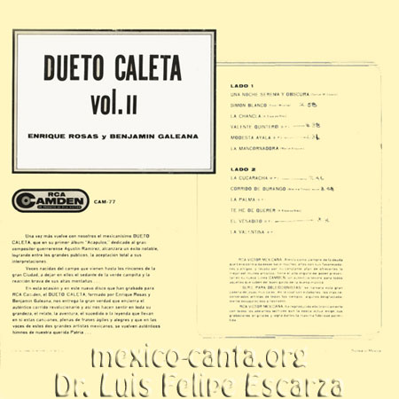 Tras - Dueto Caleta