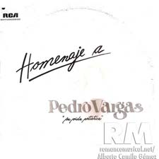 Portada - Pedro Vargas