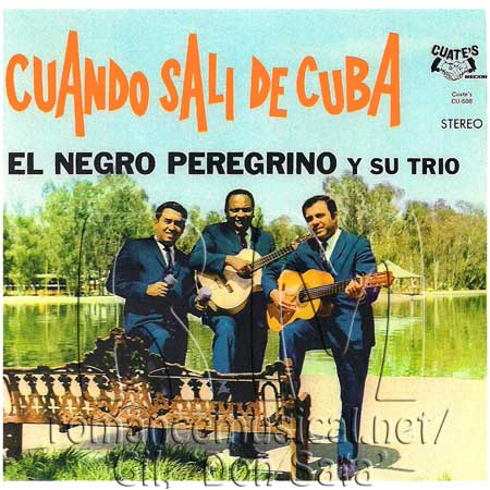 Portada - El Negro Peregrino y su Trío