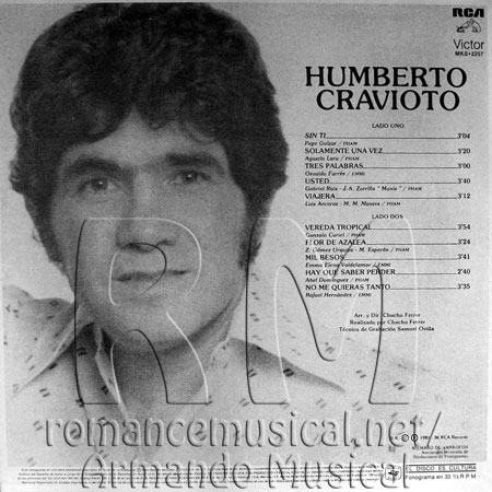 Tras - Humberto Cravioto