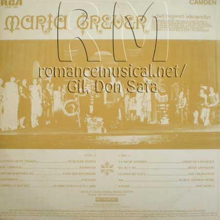 Varios Intérpretes de María Grever