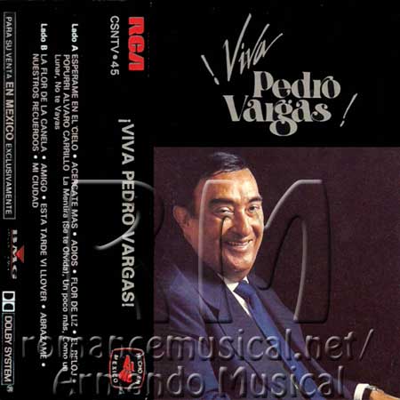 Portada Pedro Vargas